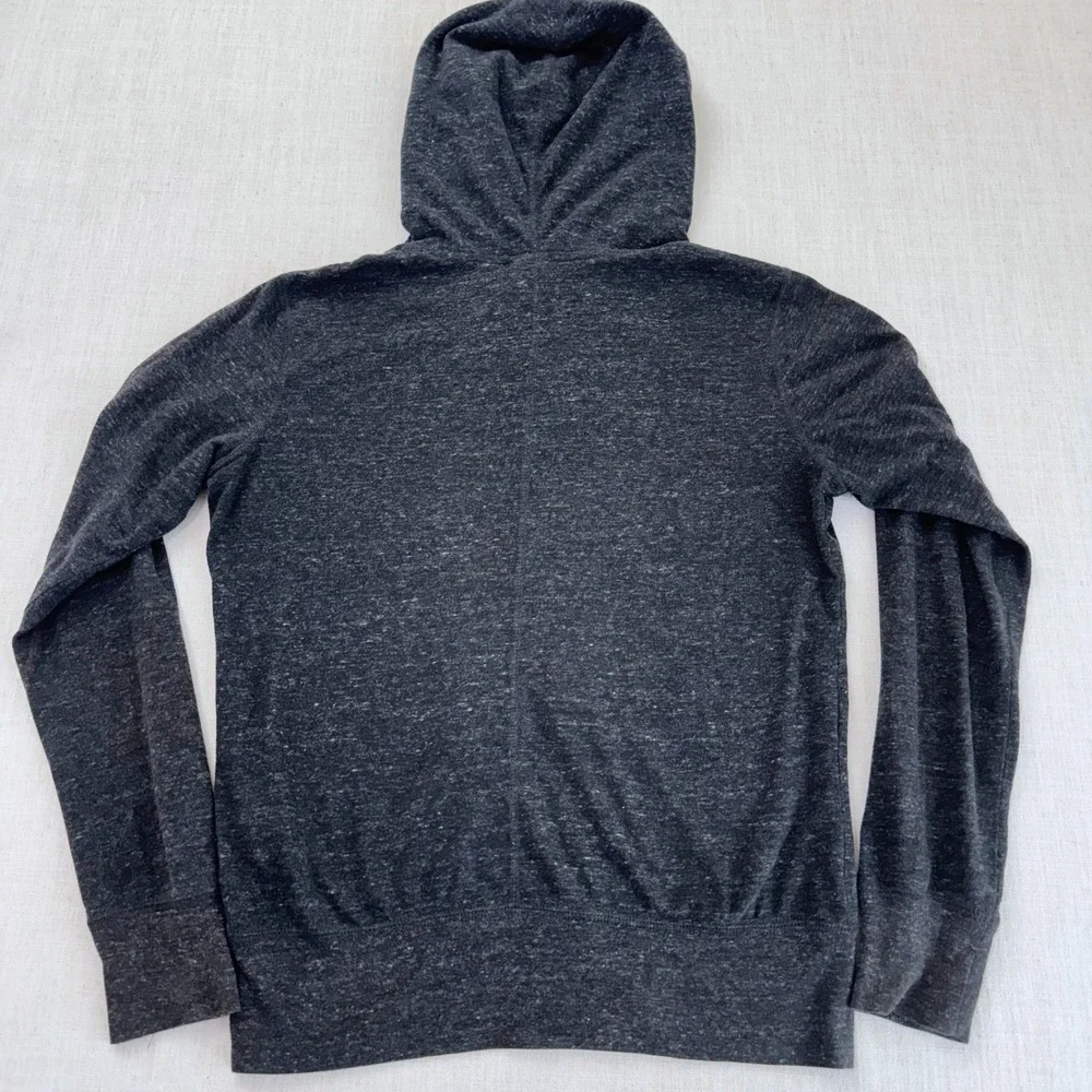 Nike Sportswear‎ Gym Vintage Full Zip Hoodie Charcoal Grey Men's Medium